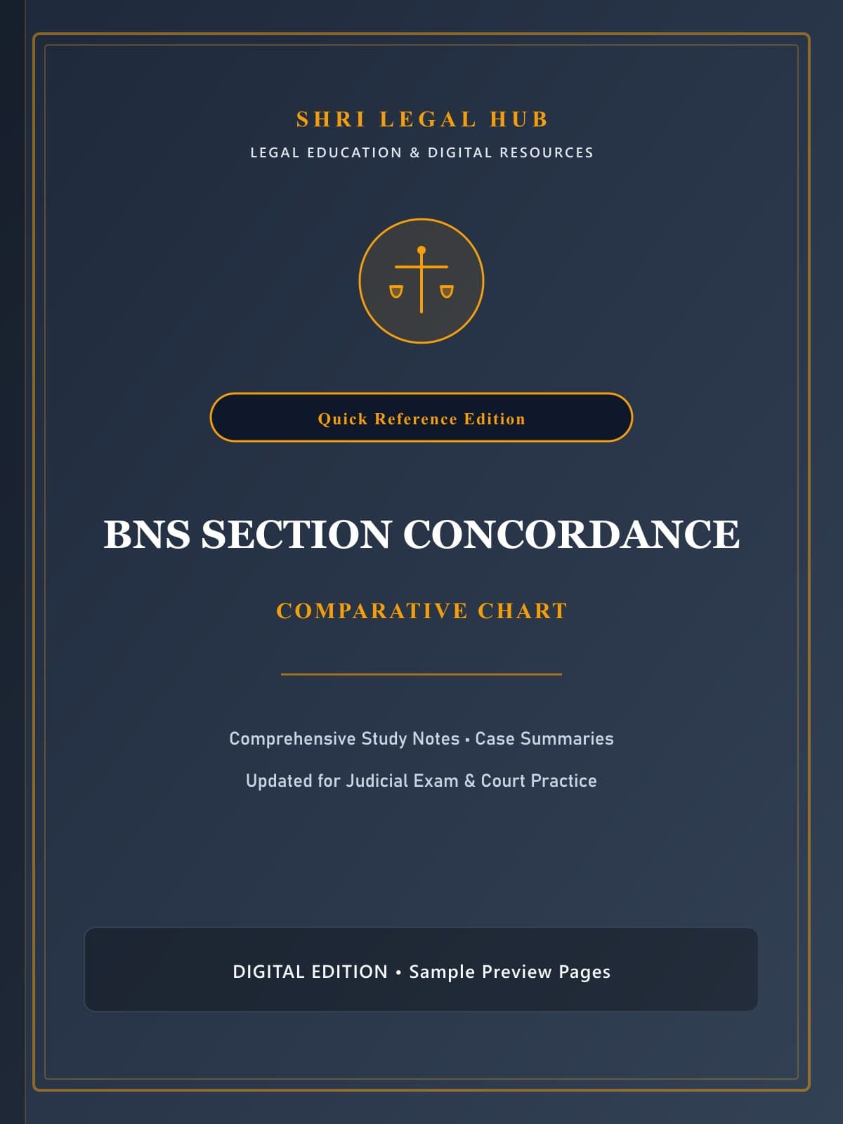 BNS Master Handbook: Complete Section-by-Section Guide & IPC Comparison preview 2